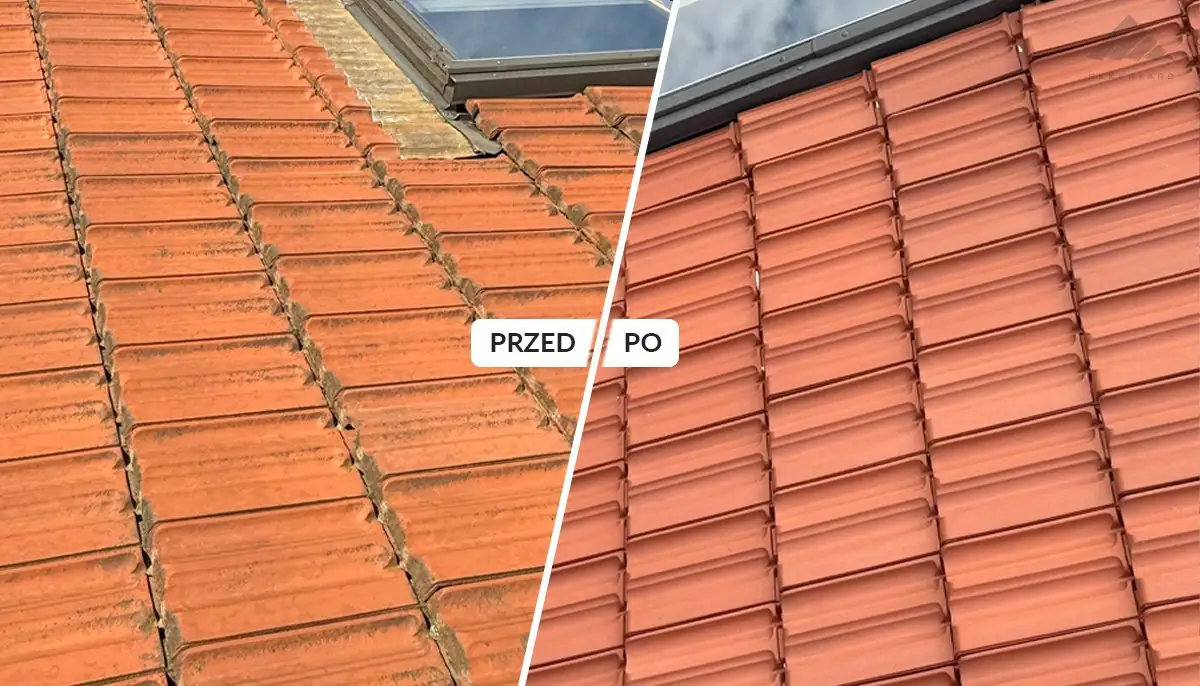 Impregnacja dachu w Słupsku – zabezpieczenie dachówki preparatem hydrofobowym, CleanTECH Impregnacja dachu w Słupsku – zabezpieczenie dachówki preparatem hydrofobowym, CleanTECH