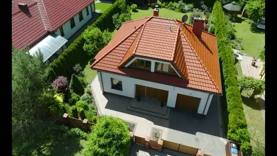 Dom po myciu i impregnacji, widok z drona – Słupsk, CleanTECH Dom po myciu i impregnacji, widok z drona – Słupsk, CleanTECH