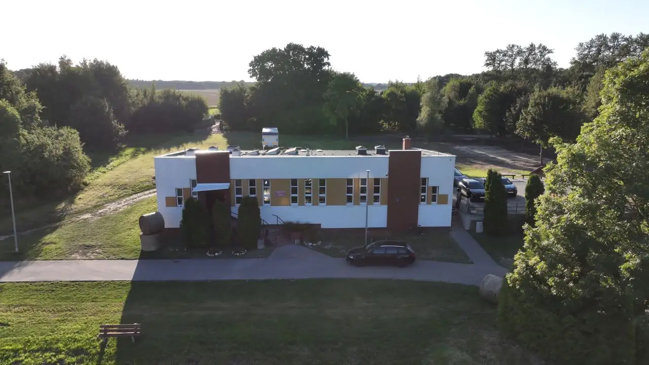 Elewacja frontowa: po pracach – Gąbin, gmina Ustka, CleanTECH